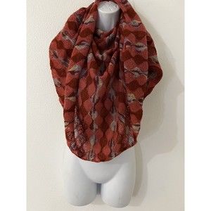 Echo Design Multicolor Knit Tube Infinity Womens Cowl Scarf Neck Warmer 26x29”